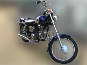 ジャズ50用【エンジンガード】純正オプションパーツでアメリカンに